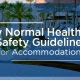 New Normal Health and Safety Guidelines for Accommodations