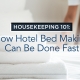 Housekeeping 101: How Hotel Bed Making Can Be Done Fast